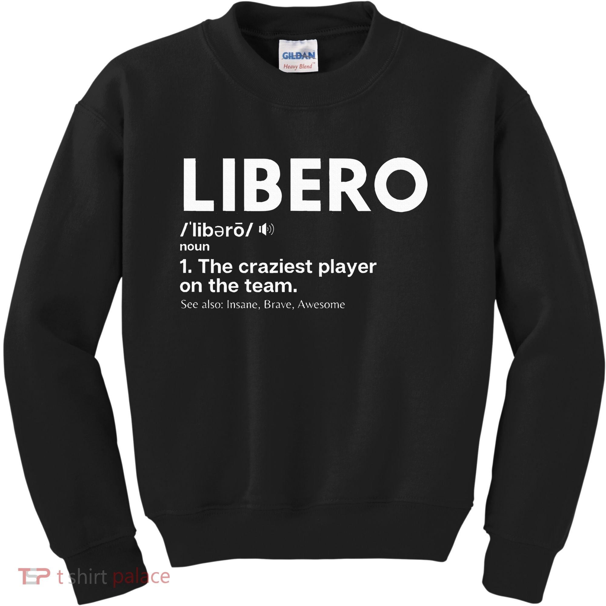 Volleyball Players Defensive Specialist Libero Kids Sweatshirt