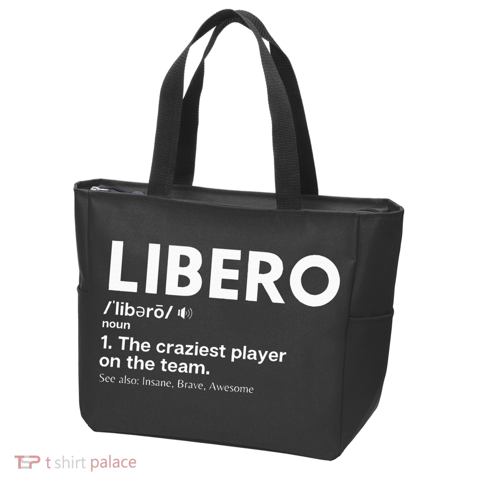 Volleyball Players Defensive Specialist Libero Tote Bag
