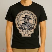 Vintage Plague Doctor T-Shirt thumb 3