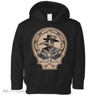 Vintage Plague Doctor Toddler Hoodie