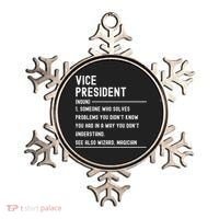 Vice President Definition Funny Gift Funny Job Title Gift Ornament thumb 0