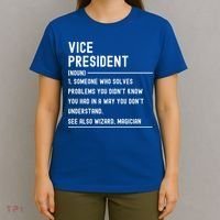 Vice President Definition Funny Gift Funny Job Title Gift T-Shirt thumb 4