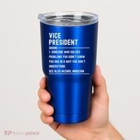 Vice President Definition Funny Gift Funny Job Title Gift Tumbler thumb 2