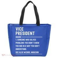 Vice President Definition Funny Gift Funny Job Title Gift Tote Bag thumb 0