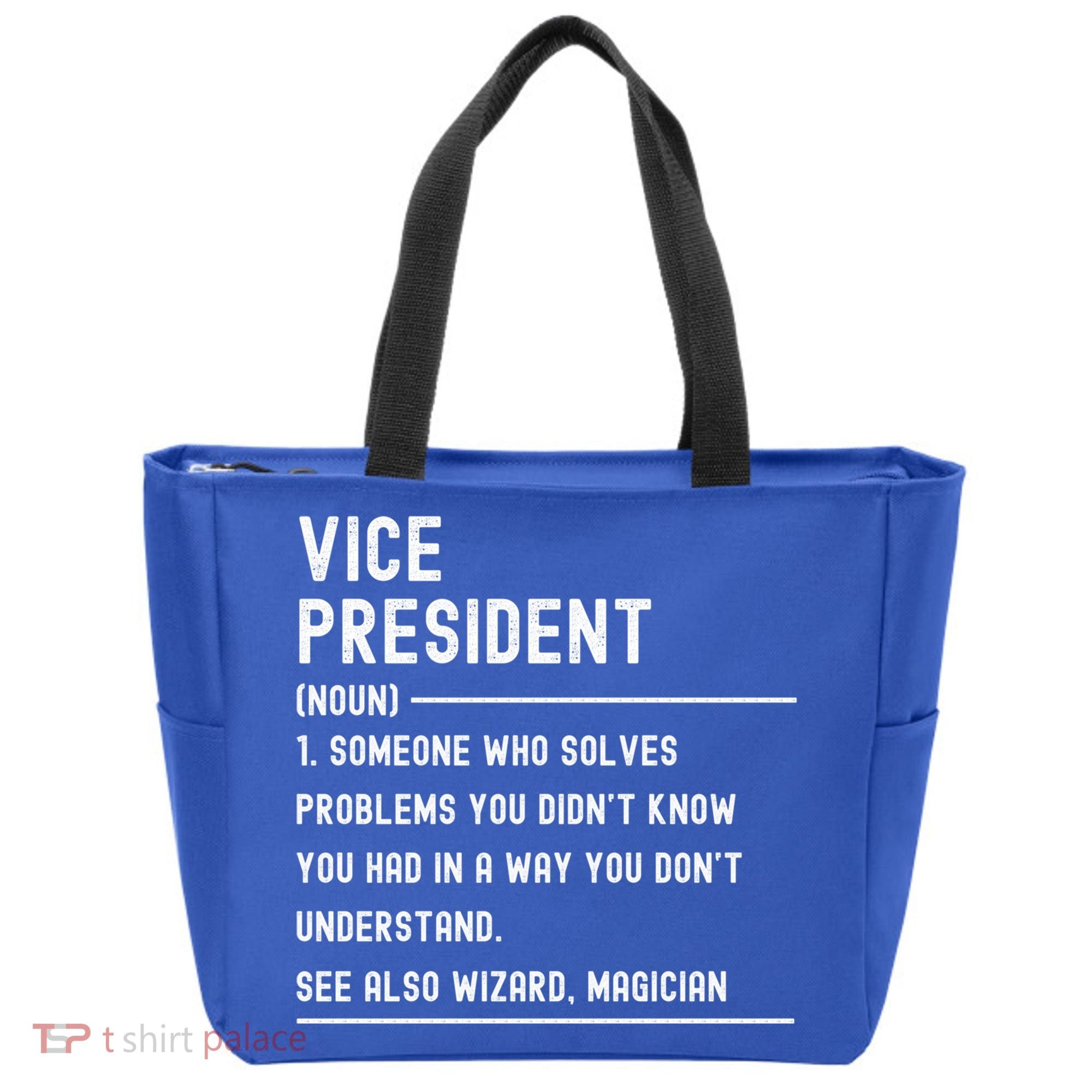 Vice President Definition Funny Gift Funny Job Title Gift Tote Bag