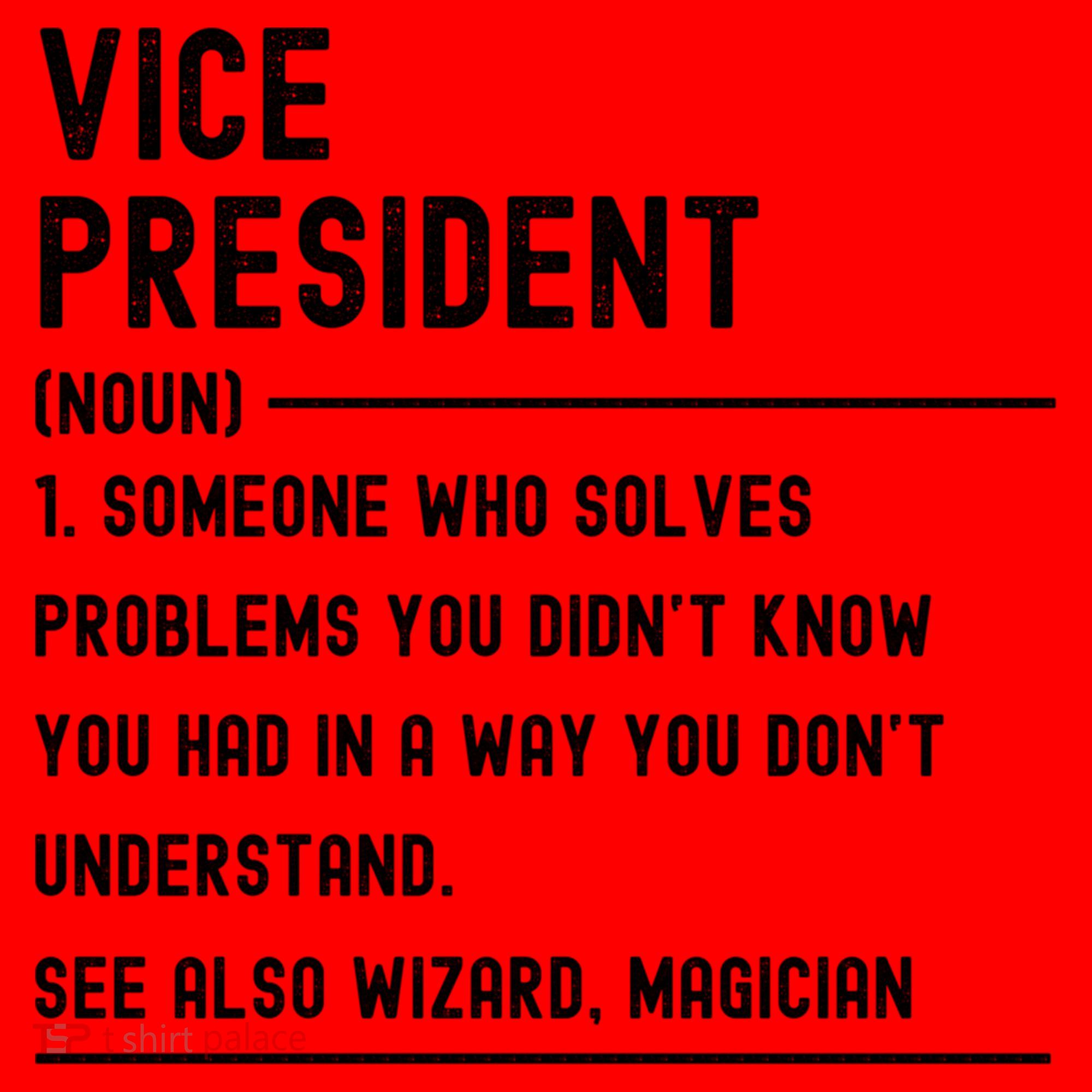 Vice President Definition Funny Gift Funny Job Title Gift Santa Hat
