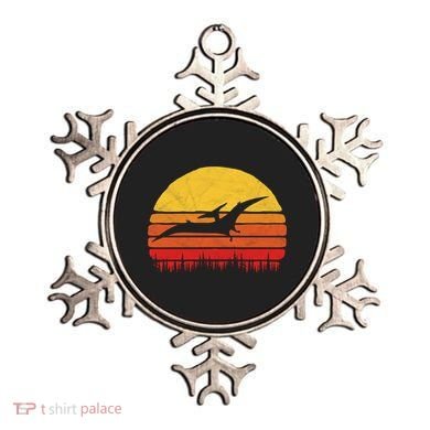 Vintage Pterodactyl Dinosaur Giftgift Retro Sun Ornament