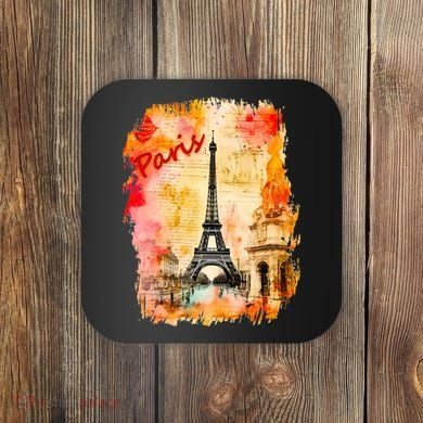 Vintage Paris Eiffel Tower Coaster