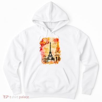 Vintage Paris Eiffel Tower Hoodie