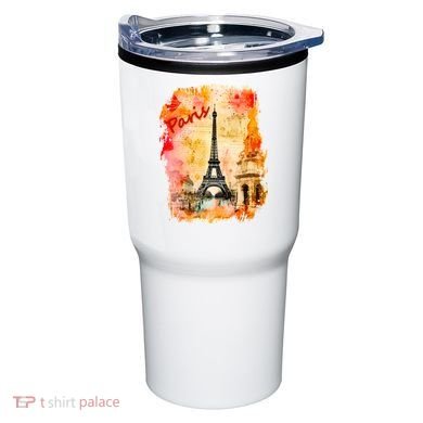 Vintage Paris Eiffel Tower Tumbler