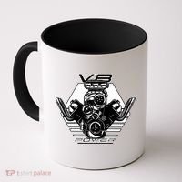 V8 Power Engine Coffee Mug thumb 0