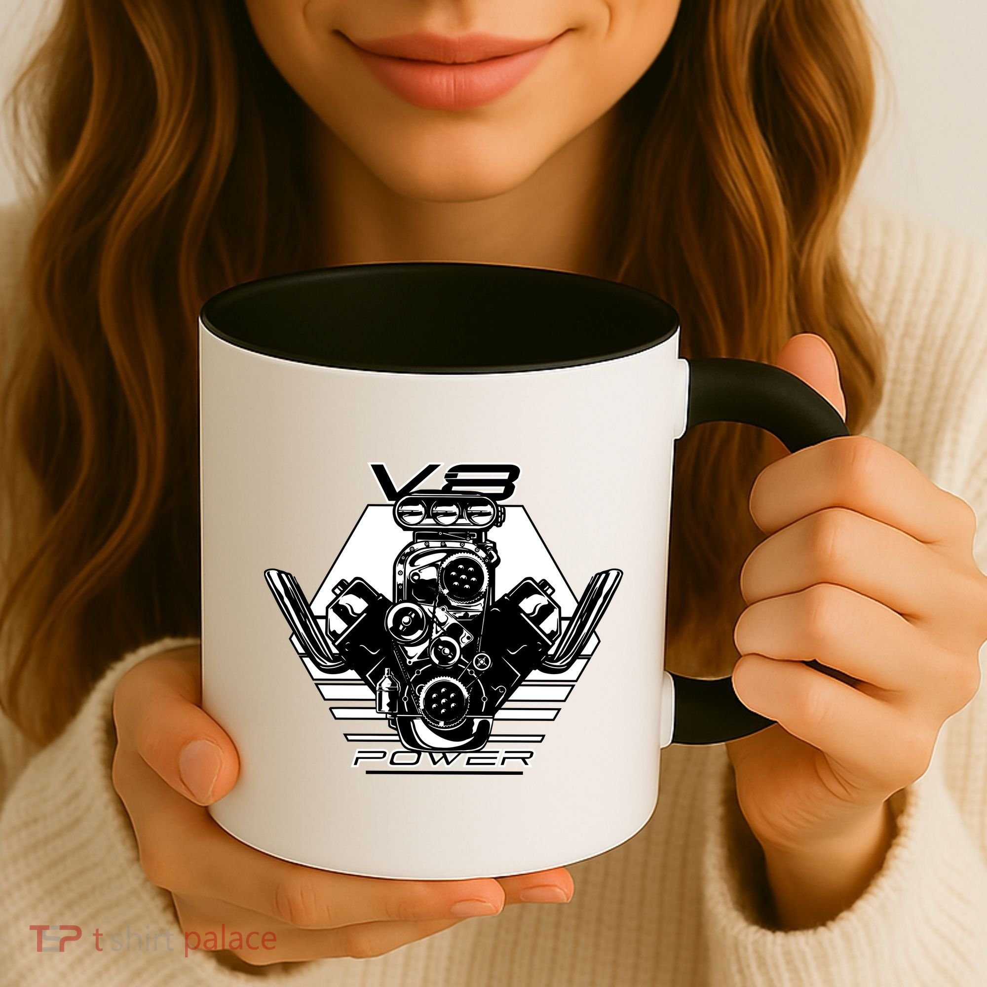 V8 Power Engine Coffee Mug