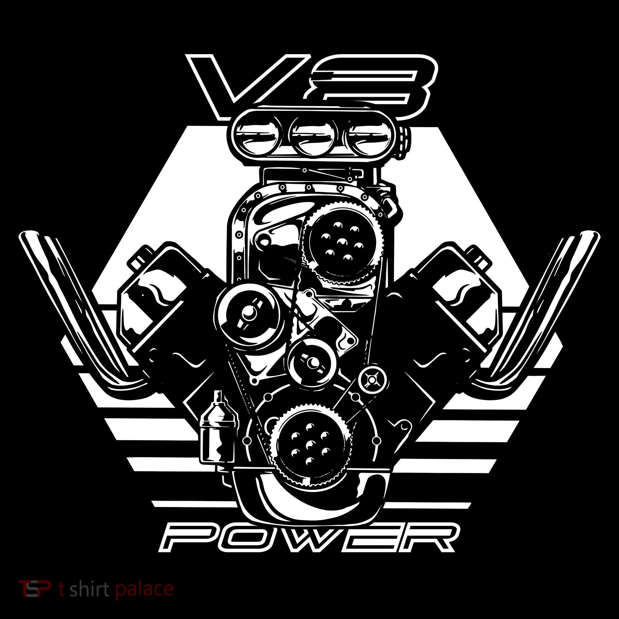 V8 Power Engine Coaster