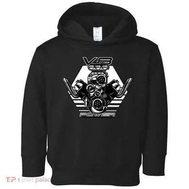 V8 Power Engine Toddler Hoodie