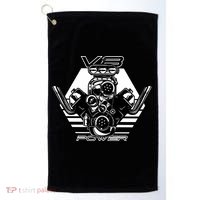 V8 Power Engine Golf Towel thumb 0