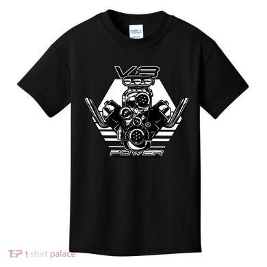 V8 Power Engine Kids T-Shirt