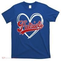 Vintage Patriots Fan School Spirit T-Shirt thumb 0