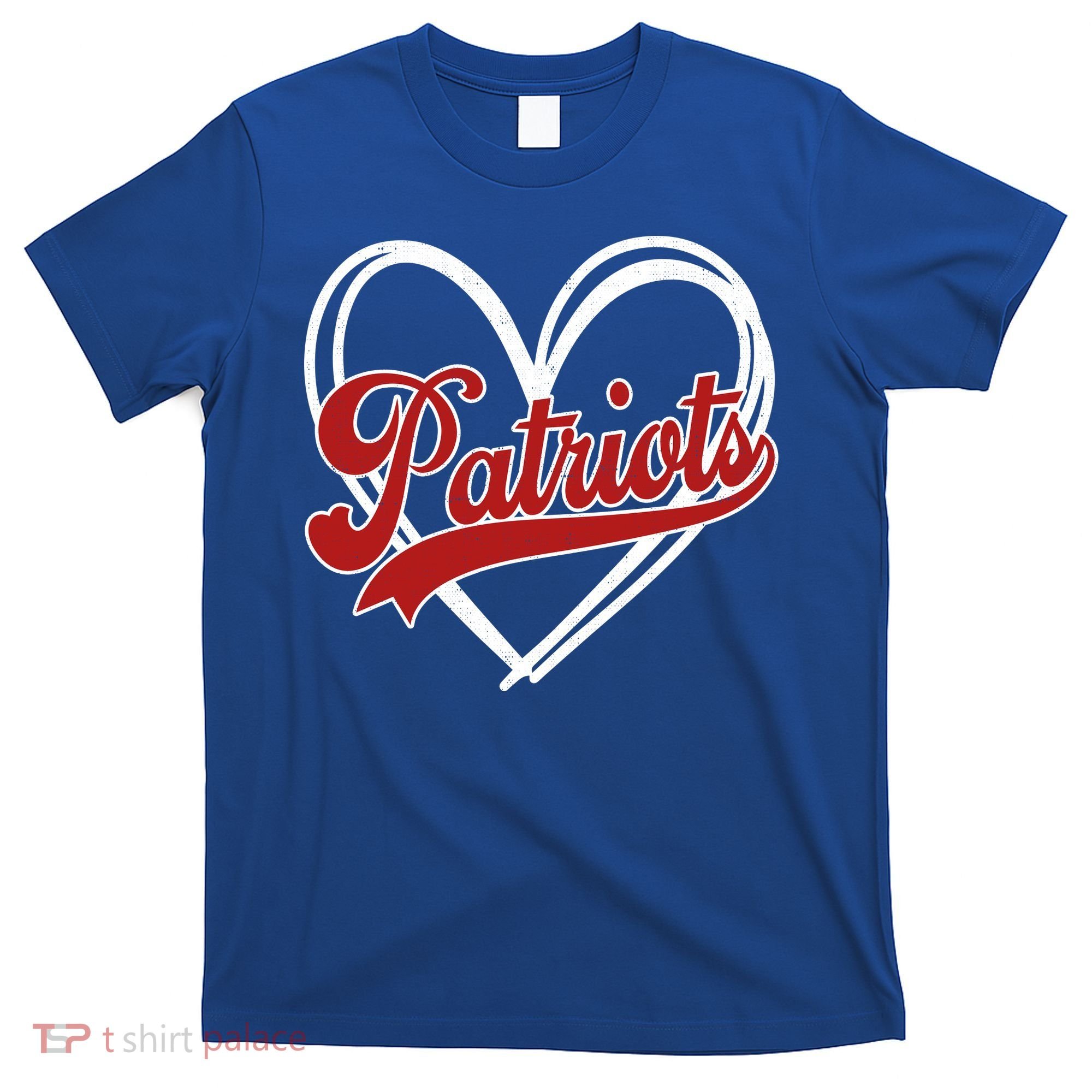 Vintage Patriots Fan School Spirit T-Shirt