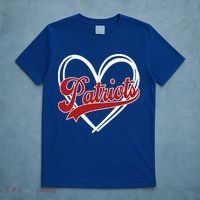 Vintage Patriots Fan School Spirit T-Shirt thumb 5