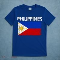 Vintage Philippines Filipino Flag Pride Gift Great Gift T-Shirt thumb 5