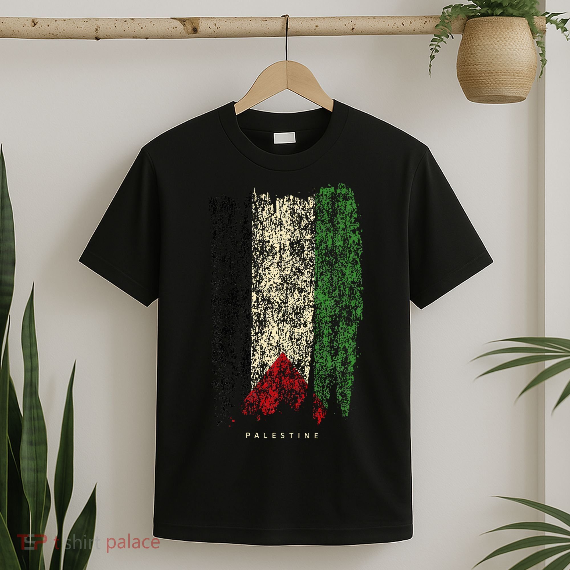 Vintage Palestine Flag Retro Palestinian Flag Palestinian T-Shirt
