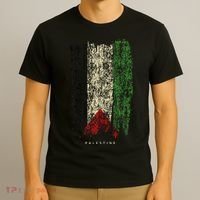 Vintage Palestine Flag Retro Palestinian Flag Palestinian T-Shirt thumb 3