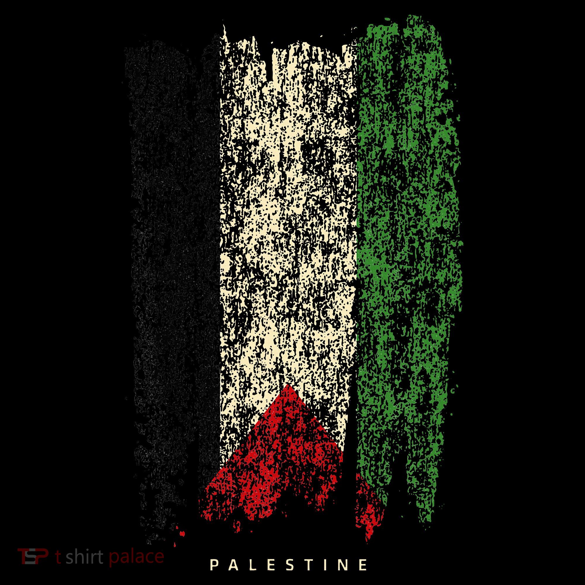 Vintage Palestine Flag Retro Palestinian Flag Palestinian T-Shirt