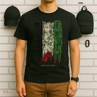 Vintage Palestine Flag Retro Palestinian Flag Palestinian T-Shirt thumb 6