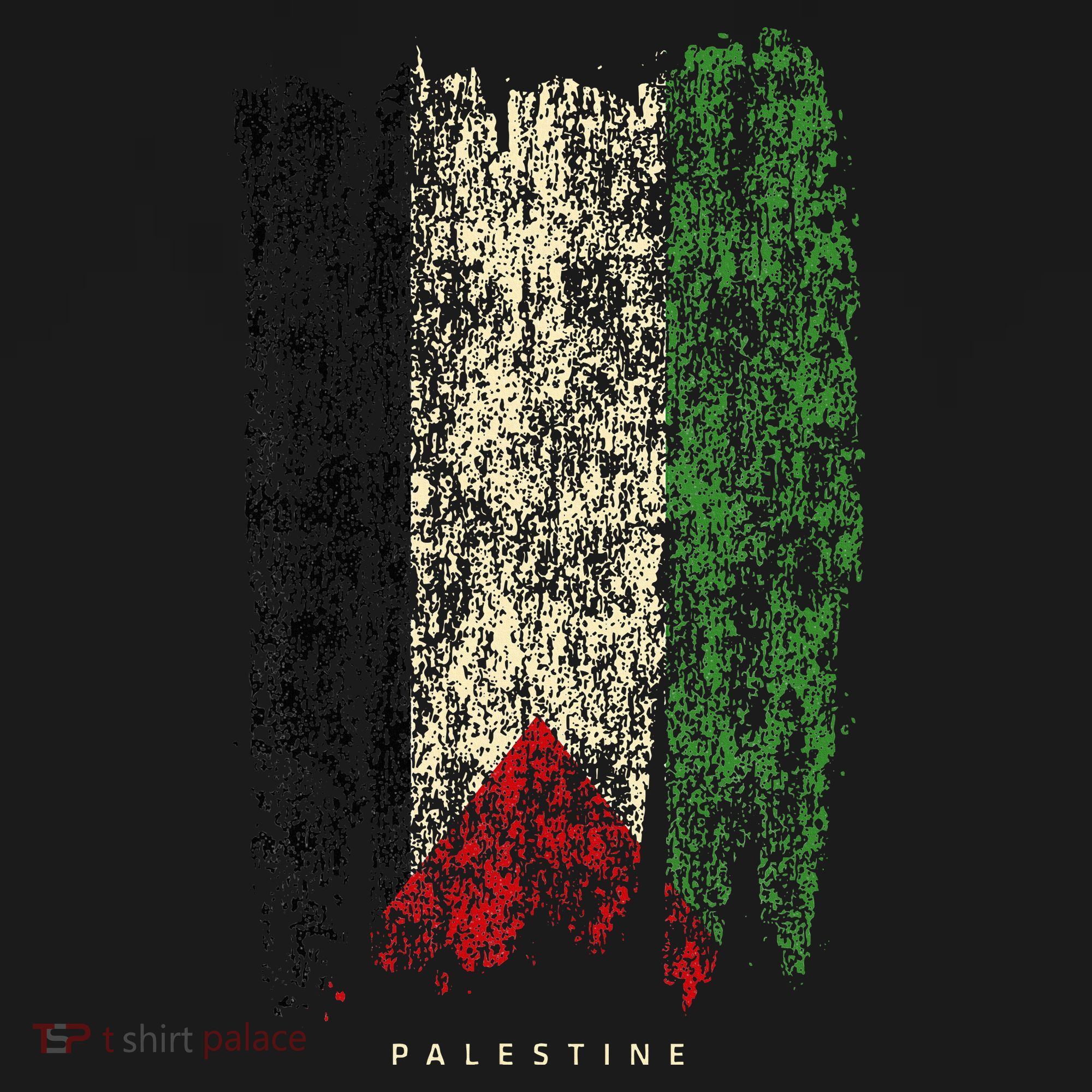 Vintage Palestine Flag Retro Palestinian Flag Palestinian T-Shirt