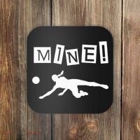 Volleyball Player Funny Volleyball Coaster thumb 0