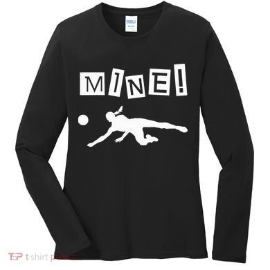 Volleyball Player Funny Volleyball Women's Long Sleeve Shirt