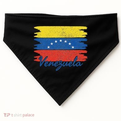 Venezuelan Pride Flag USA-Made Doggie Bandana