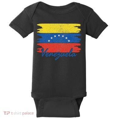 Venezuelan Pride Flag Baby Bodysuit