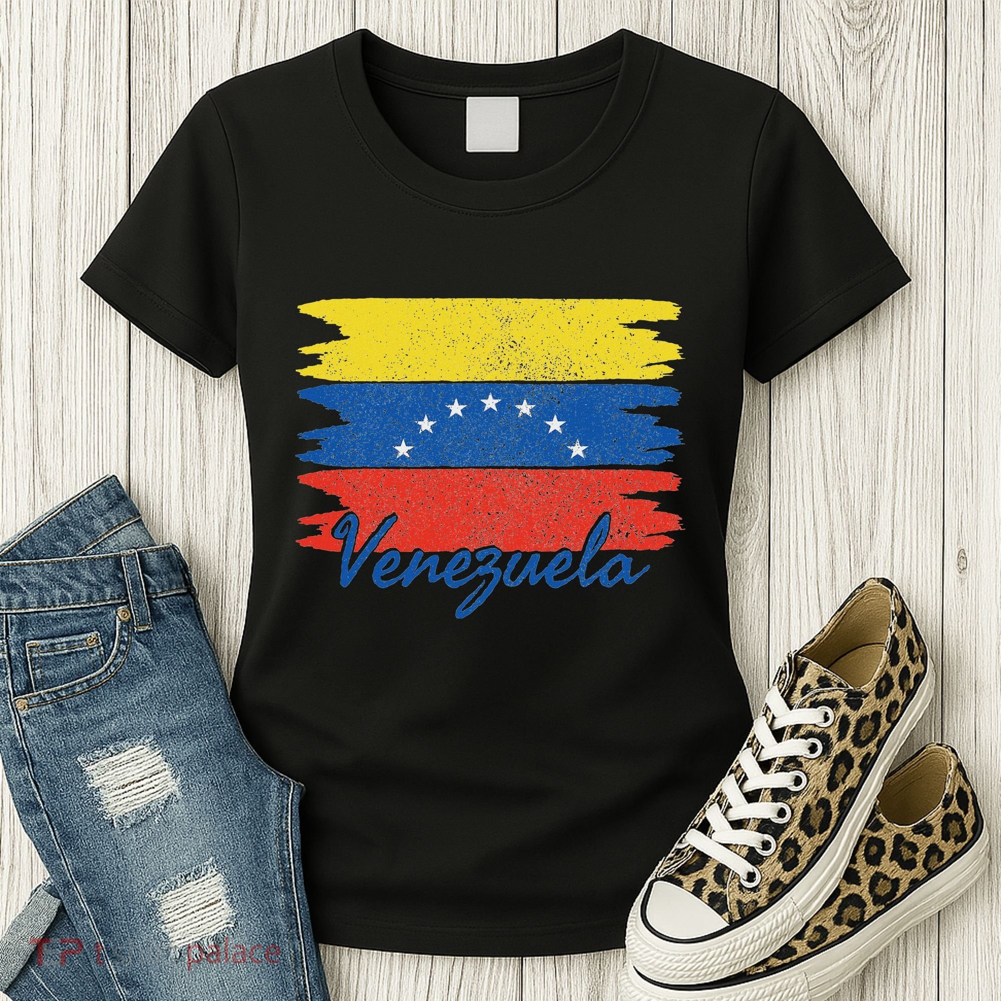 Venezuelan Pride Flag Women's T-Shirt