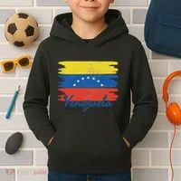 Venezuelan Pride Flag Kids Hoodie thumb 2