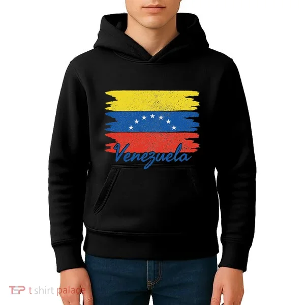 Venezuelan Pride Flag Kids Hoodie