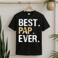 Vintage Pap Gift From Granddaughter Grandson Best Pap T-Shirt thumb 2