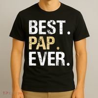 Vintage Pap Gift From Granddaughter Grandson Best Pap T-Shirt thumb 3