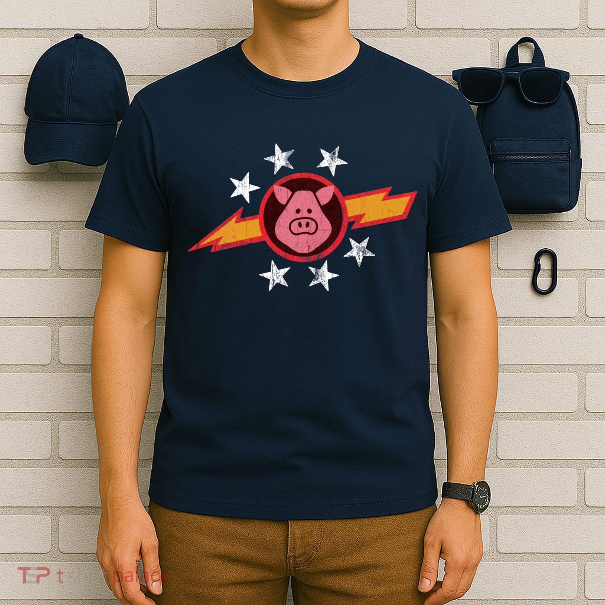 Vintage Pigs In Space T-Shirt