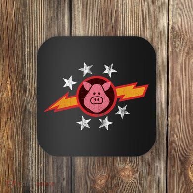 Vintage Pigs In Space Coaster