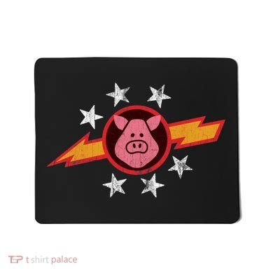 Vintage Pigs In Space Mousepad