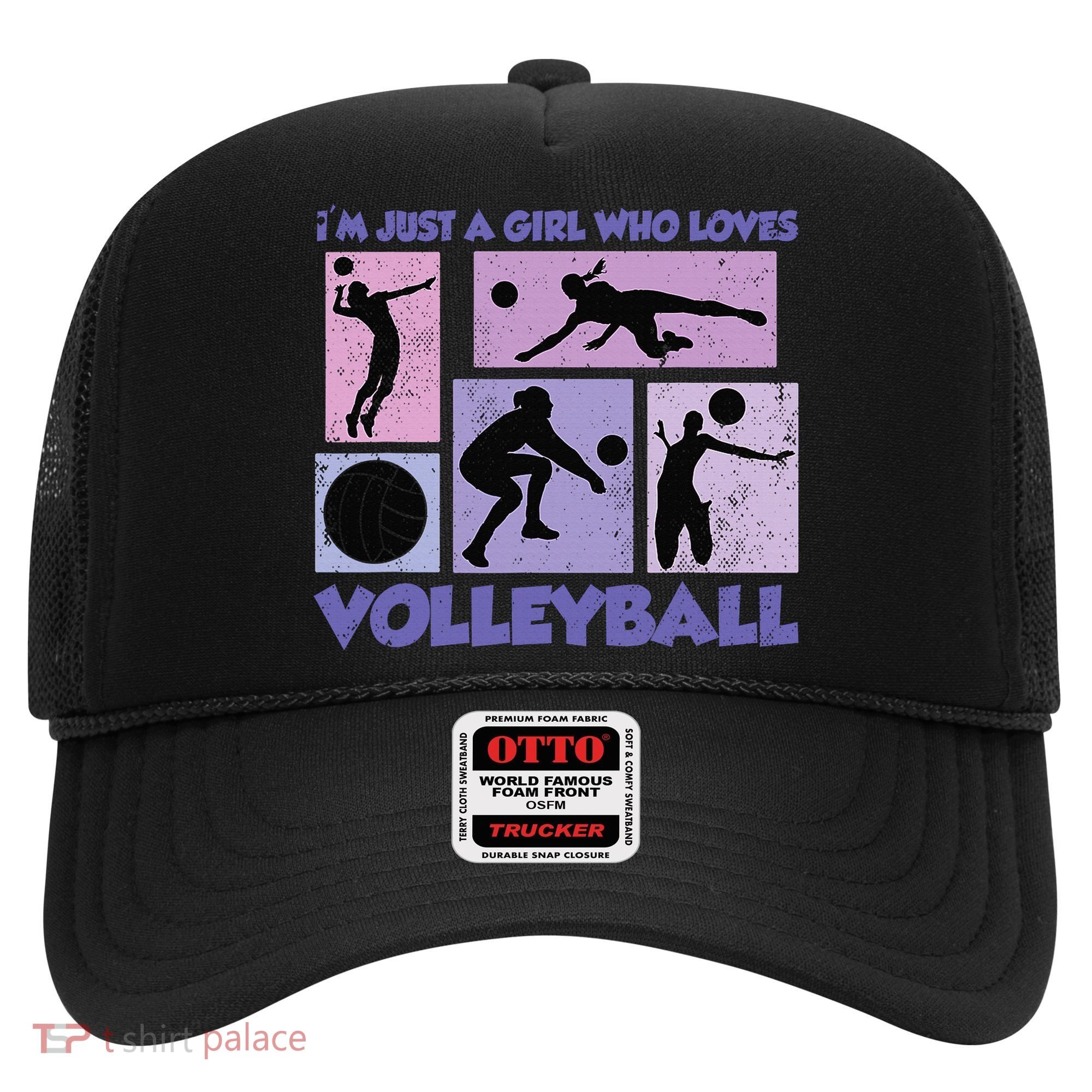 Volleyball Player I'm Just A  Who Loves Volleyball Hat