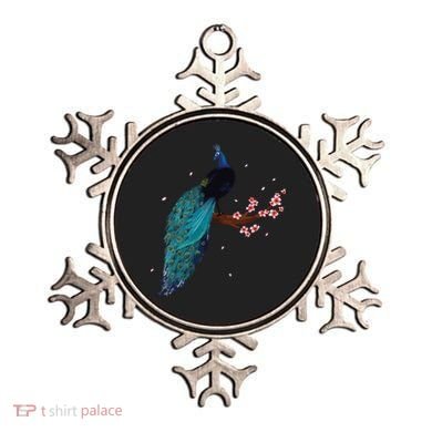 Vintage Peacock Japanese Beauty Bird Flower Gift Ornament