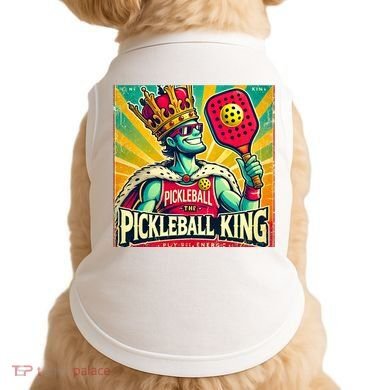 Vintage Pickleball King Doggie Tank