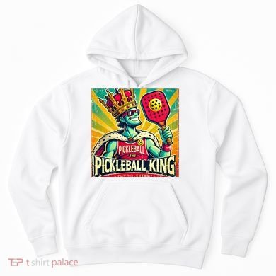 Vintage Pickleball King Hoodie