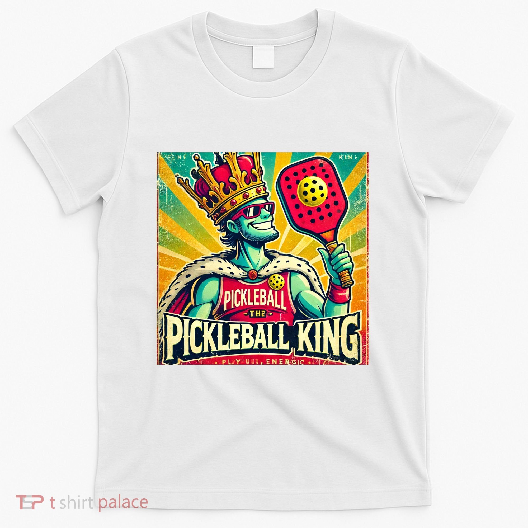 Vintage Pickleball King T-Shirt