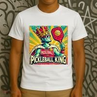 Vintage Pickleball King T-Shirt thumb 3