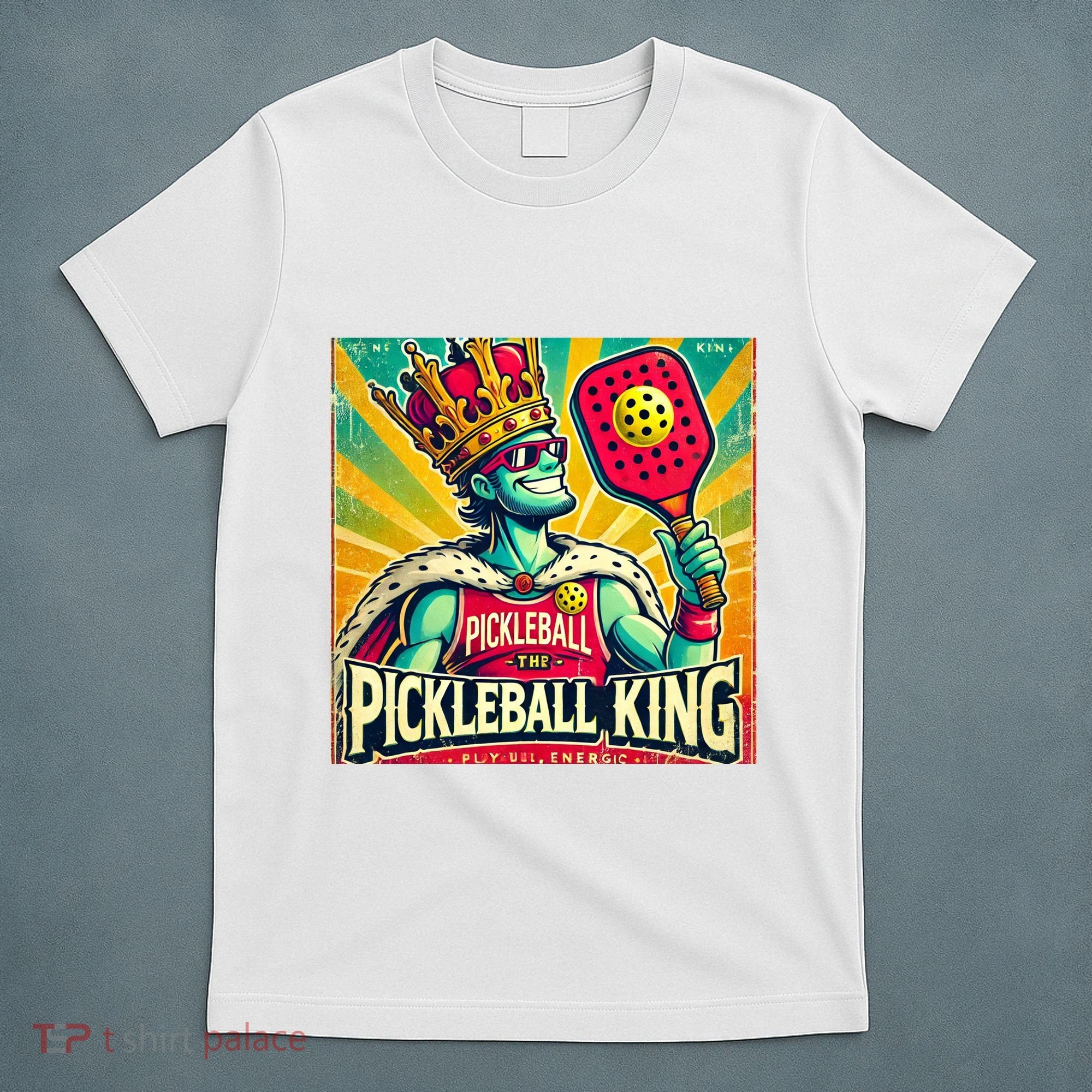 Vintage Pickleball King T-Shirt