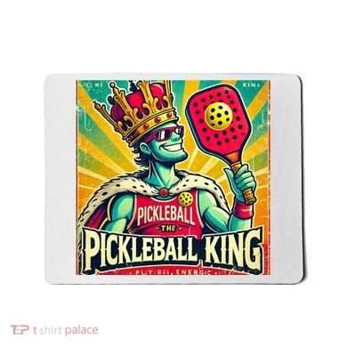 Vintage Pickleball King Mousepad