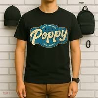 Vintage Poppy Like A Grandpa But Cooler Grandpa Poppy T-Shirt thumb 6